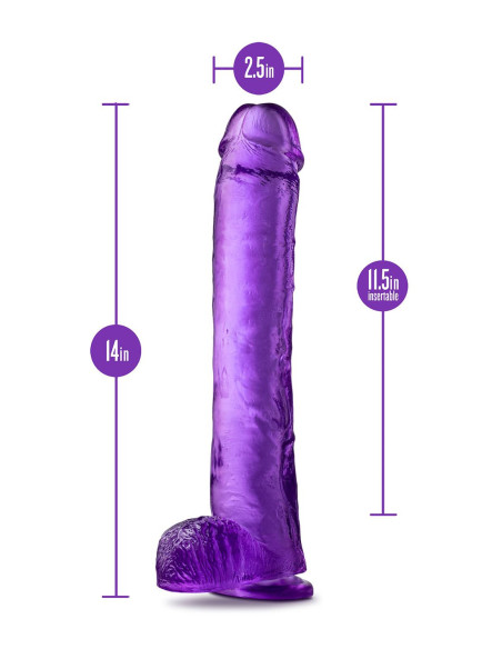 B YOURS PLUS HEFTY N’ HUNG PURPLE