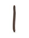 DR. SKIN 16 INCH DOUBLE DILDO CHOCOLATE