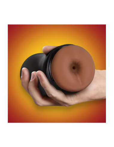 COVERBOY MANNY THE FIREMAN SELF LUBRICATING STROKER TAN