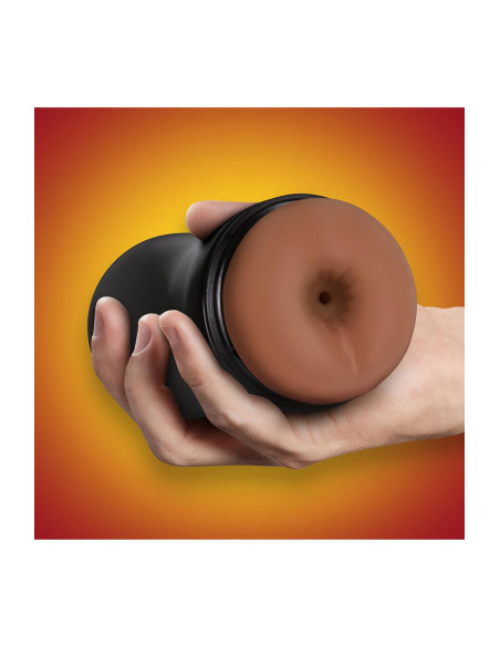 COVERBOY MANNY THE FIREMAN SELF LUBRICATING STROKER TAN