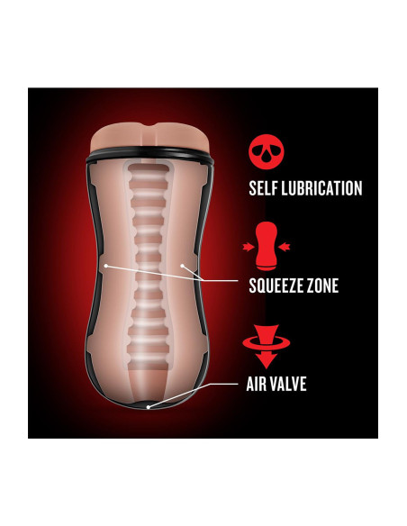 COVERBOY BAD BOY NEXT DOOR  SELF LUBRICATING STROKER BEIGE