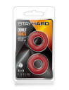 STAY HARD DONUT RINGS RED