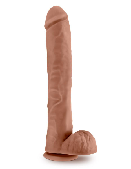 AU NATUREL DADDY 14 INCH DILDO MOCHA