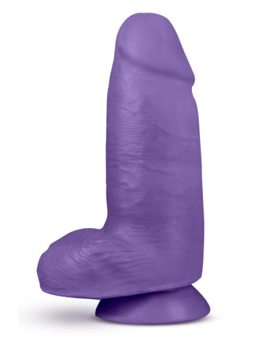 AU NATUREL BOLD CHUB 10 INCH DILDO PURPLE