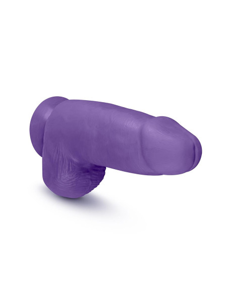 AU NATUREL BOLD CHUB 10 INCH DILDO PURPLE
