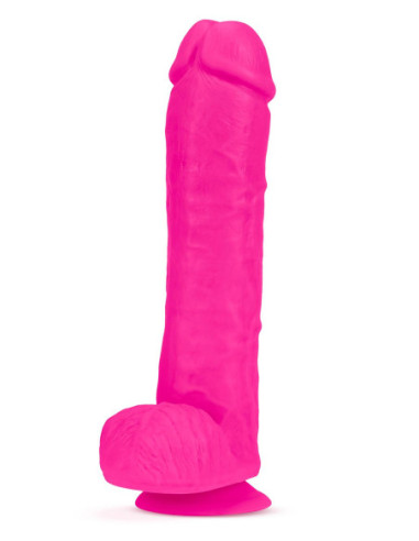 AU NATUREL BOLD BIG JOHN 11 INCH DILDO PINK