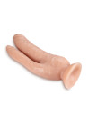 Podwójne dildo DR. SKIN 8 inch DP - Sklep erotyczny Intymnosc24.pl