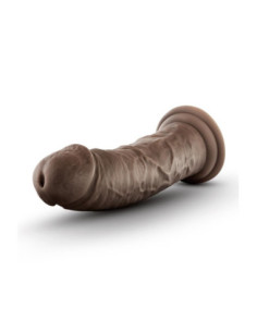 DR. SKIN SILICONE DR. SHEPHERD 8 INCH DILDO WITH SUCTION CUP CHOCOLATE 2
