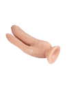 Podwójne dildo DR. SKIN 8 inch DP - Sklep erotyczny Intymnosc24.pl