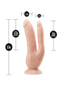 Podwójne dildo DR. SKIN 8 inch DP - Sklep erotyczny Intymnosc24.pl
