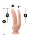 Podwójne dildo DR. SKIN 8 inch DP - Sklep erotyczny Intymnosc24.pl