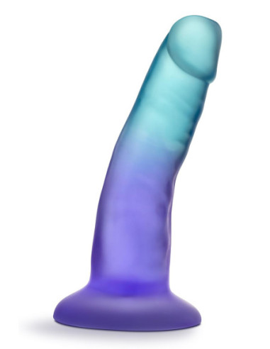 B YOURS MORNING DEW 5 INCH DILDO SAPPHIRE