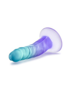 B YOURS MORNING DEW 5 INCH DILDO SAPPHIRE 2