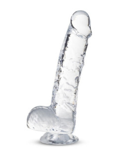 NATURALLY YOURS  6 INCH CRYSTALLINE DILDO  DIAMOND