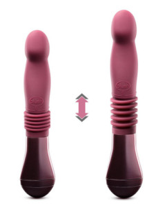 TEMPTASIA TRIXIE THRUSTING DILDO WINE 2