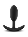 ANAL ADVENTURES PLATINUM VIBRA SLIM PLUG - MEDIUM