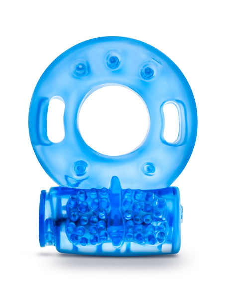 STAY HARD REUSABLE COCK RING BLUE