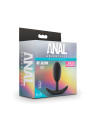 ANAL ADVENTURES PLATINUM VIBRA SLIM PLUG - MEDIUM