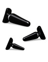 ANAL ADVENTURES BASIC PLUG KIT BLACK