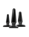 ANAL ADVENTURES BASIC PLUG KIT BLACK