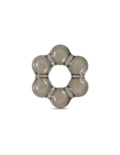 STAY HARD THICK BEAD COCK RING BLACK