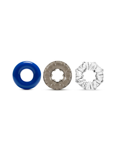 STAY HARD TRIPLE STRETCH 3PACK COCKRINGS