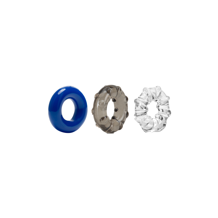 STAY HARD TRIPLE STRETCH 3PACK COCKRINGS