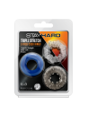 STAY HARD TRIPLE STRETCH 3PACK COCKRINGS