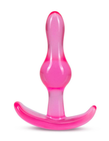 B YOURS CURVY ANAL PLUG PINK