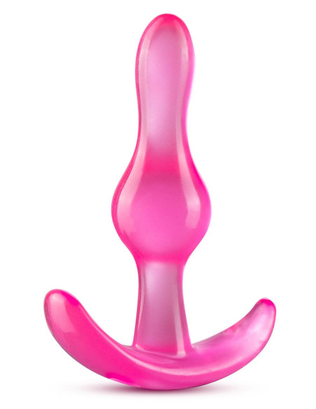 B YOURS CURVY ANAL PLUG PINK