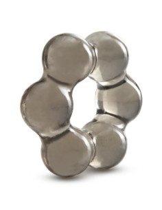 STAY HARD THICK BEAD COCK RING BLACK 2