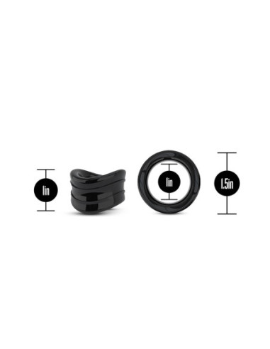 STAY HARD BEEF BALL STRETCHER SNUG BLACK