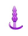 B YOURS TRIPLE BEAD ANAL PLUG PURPLE