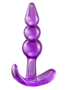 Fioletowy korek analny B Yours Triple Bead - Sklep erotyczny Intymnosc24.pl