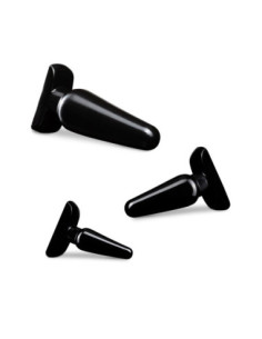 ANAL ADVENTURES BASIC PLUG KIT BLACK 2