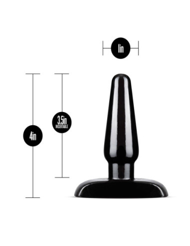 ANAL ADVENTURES BASIC PLUG KIT BLACK
