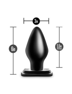 ANAL ADVENTURES XXL PLUG BLACK 2