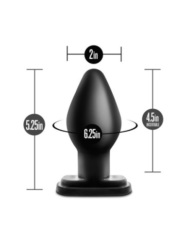 ANAL ADVENTURES XL PLUG BLACK