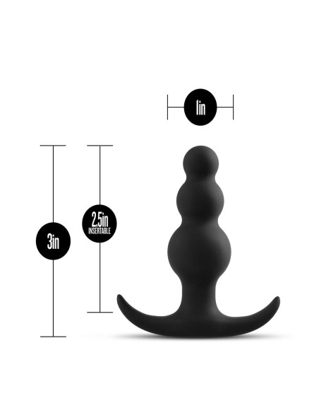 ANAL ADVENTURES PLATINUM BEADED PLUG