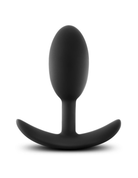 ANAL ADVENTURES PLATINUM VIBRA SLIM PLUG - MEDIUM