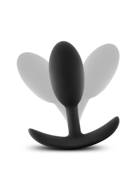 ANAL ADVENTURES PLATINUM VIBRA SLIM PLUG - MEDIUM