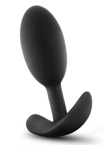 ANAL ADVENTURES PLATINUM VIBRA SLIM PLUG - MEDIUM