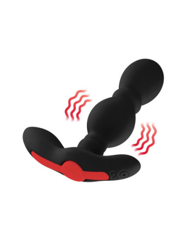 FORTO VIBRATING ANAL PLUG BLACK