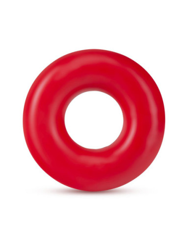 STAY HARD DONUT RINGS OVERSIZED RED