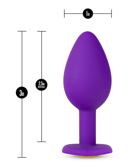 TEMPTASIA BLING PLUG SMALL PURPLE