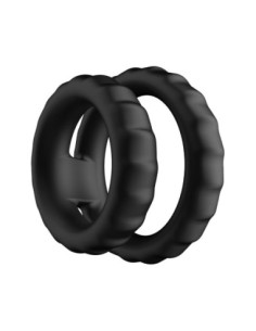 FORTO F-43 TIERED COCK AND BALL RING BLACK