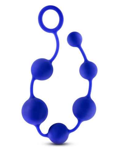 PERFORMANCE SILICONE ANAL BEADS INDIGO
