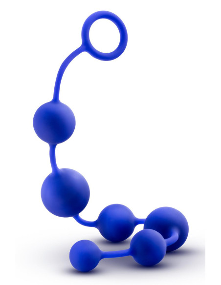 PERFORMANCE SILICONE ANAL BEADS INDIGO