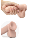 Samosmarujące dildo Dr Skin 7 inch - Sklep erotyczny Intymnosc24.pl
