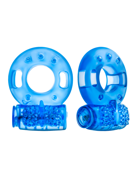 STAY HARD VIBRATING COCK RINGS 2PACK